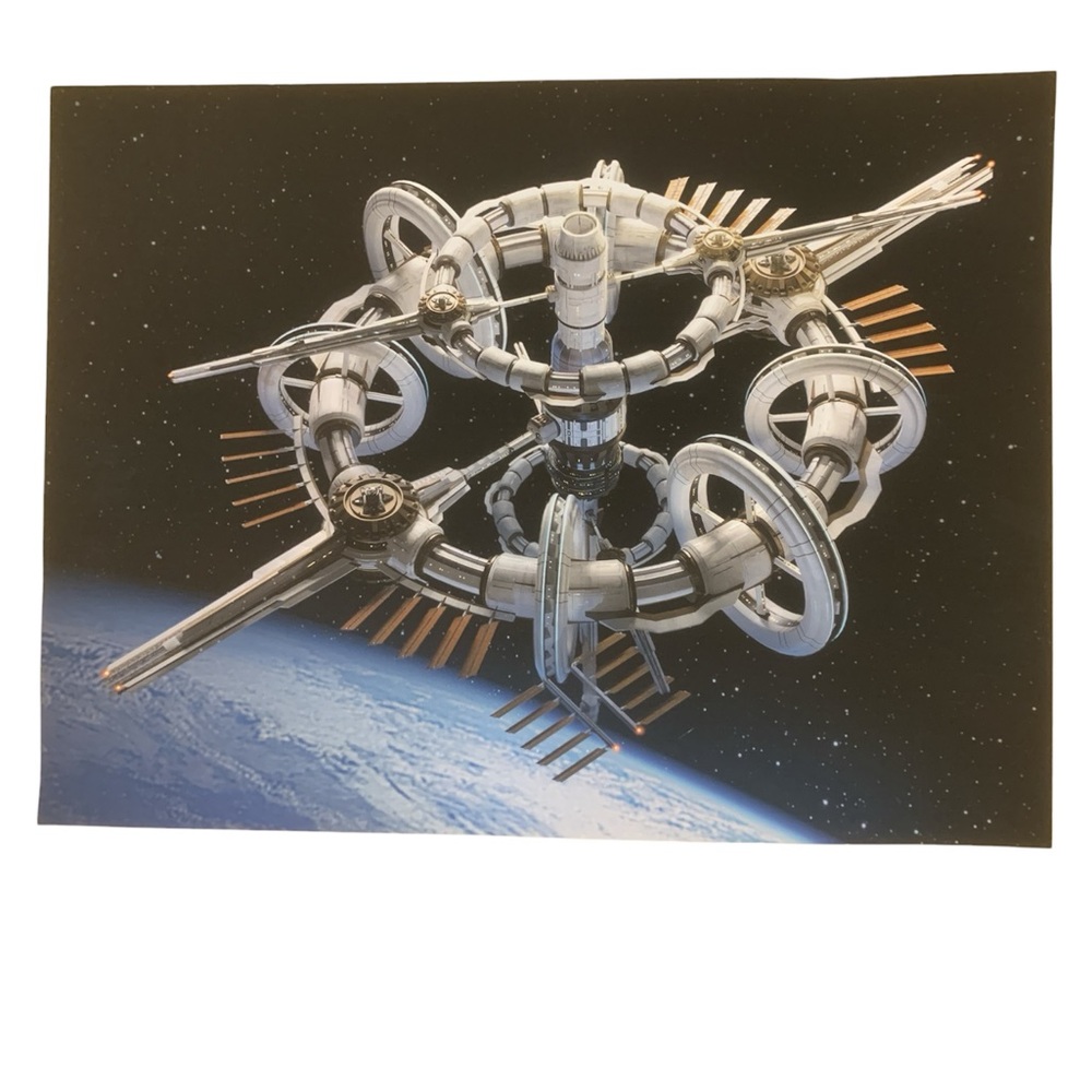 Intl Space Station Art Print
